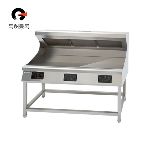 인덕션 부침기 (개방형+후드형)